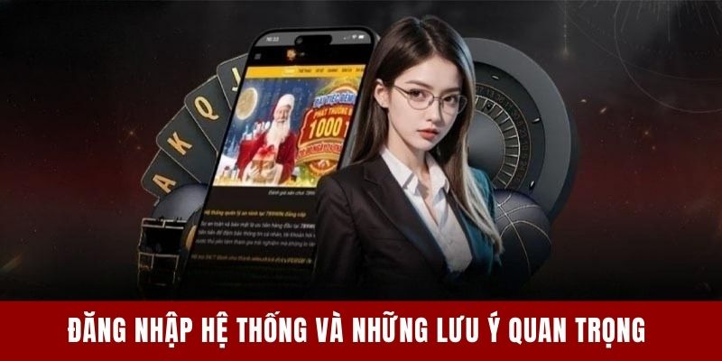 Đăng nhập hệ thống và những lưu ý quan trọng